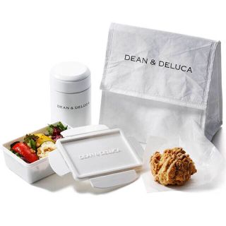 ディーンアンドデルーカ(DEAN & DELUCA)のDEAN & DELUCA ランチバッグホワイト  (エコバッグ)