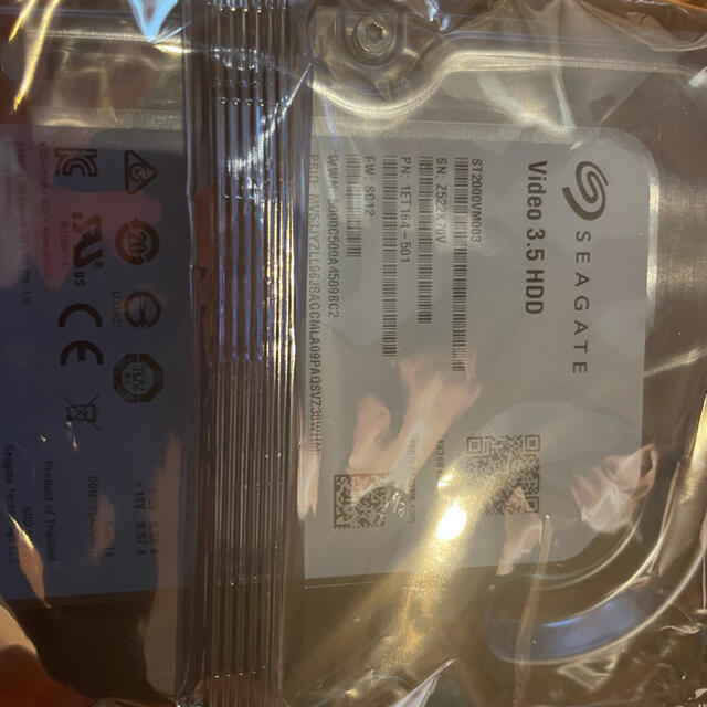 HDD ハードディスク2個セットでどうぞ！