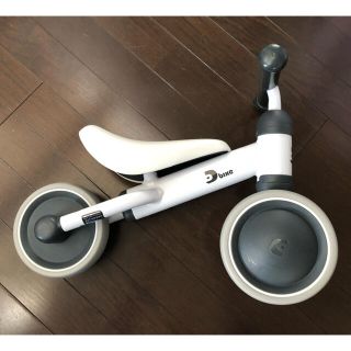 アイデス(ides)のD-bike mini ディバイクミニ ホワイト(三輪車)