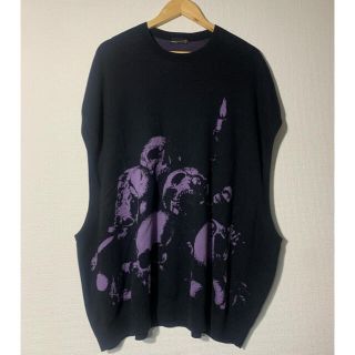 ラッドミュージシャン(LAD MUSICIAN)の【美品】20AW lad musician skull  big best(ベスト)