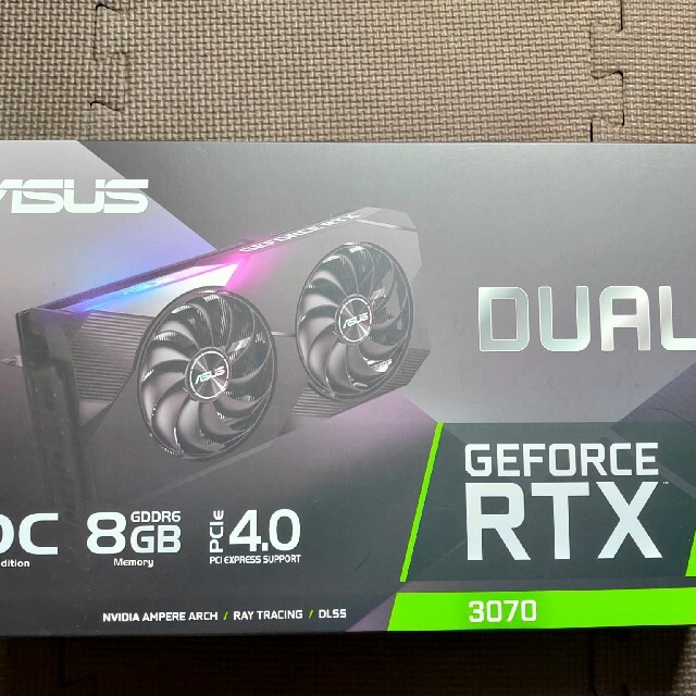 新品未開封品　ASUS DUAL-RTX3070-O8G