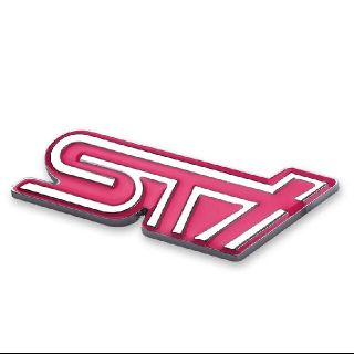 【今だけ値下げ】STI 3D エンブレム ピンク(車外アクセサリ)