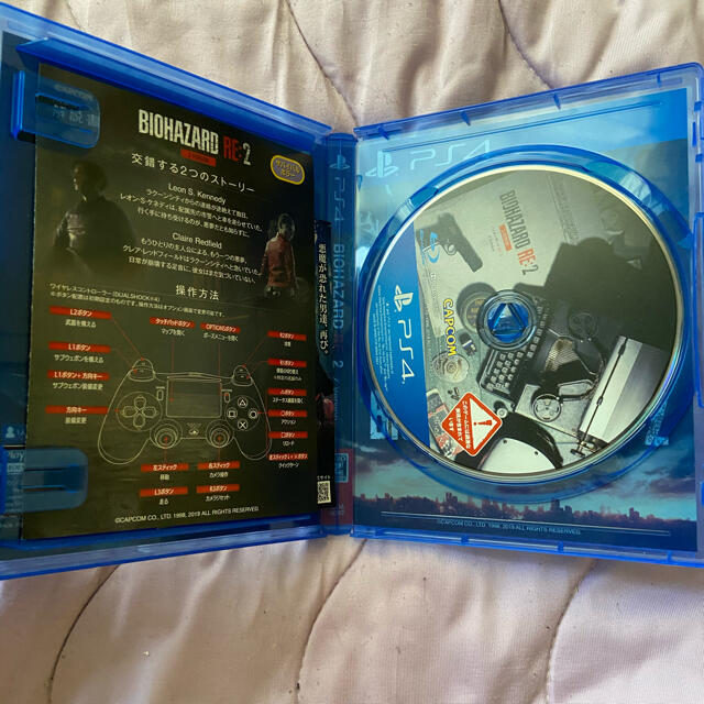 PlayStation4(プレイステーション4)のPS4 バイオハザード RE2 Z Version  エンタメ/ホビーのゲームソフト/ゲーム機本体(家庭用ゲームソフト)の商品写真