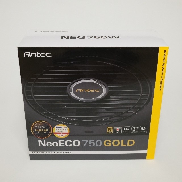 ANTEC NE750 GOLD 電源ユニット