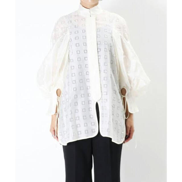 新品本物 kurogouchi mame - mame Shirt Jacquard シャツ/ブラウス