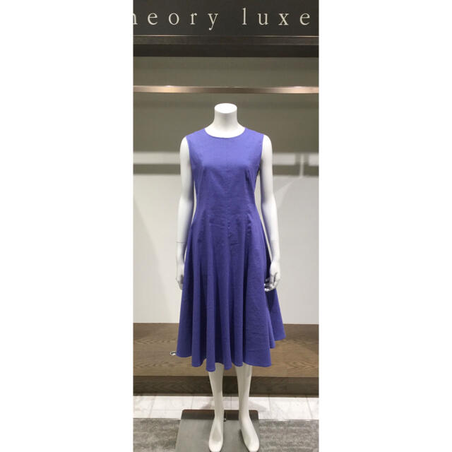 Theory luxe 20ss リネンワンピース(ジレ)