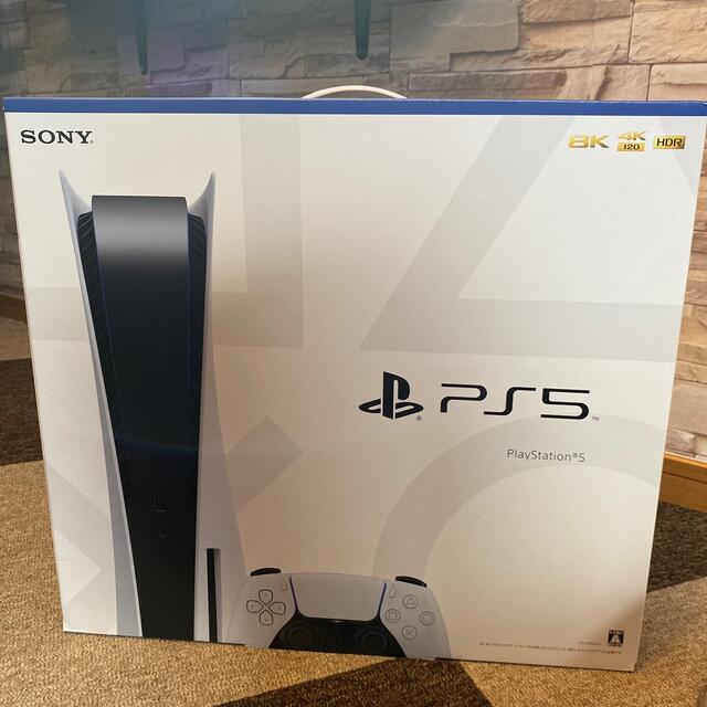 PlayStation(プレイステーション)のPlayStation5　オリジナルデザインエコバッグ付き エンタメ/ホビーのゲームソフト/ゲーム機本体(家庭用ゲーム機本体)の商品写真