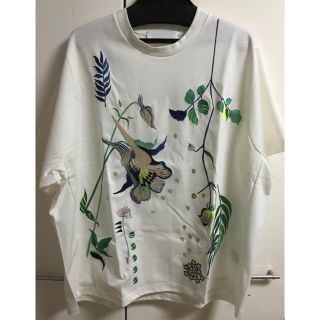 mame 完売フラワー刺繍トップス(カットソー(半袖/袖なし))