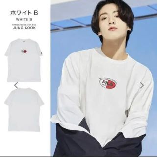 フィラ(FILA)のFILA ジョングク着用モデル BTS(Tシャツ/カットソー(半袖/袖なし))