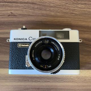 コニカミノルタ(KONICA MINOLTA)のKonica（コニカ） C35 Flash matic 38mm  F2.8②(フィルムカメラ)