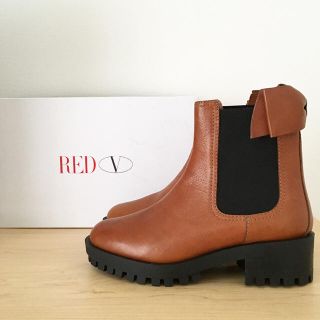 レッドヴァレンティノ　VALENTINO ビジュー　ブーツ