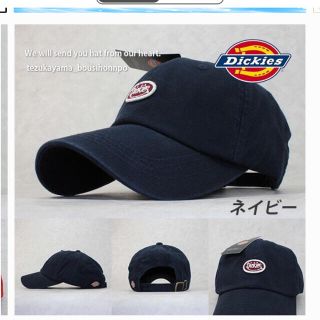 ディッキーズ(Dickies)のディッキーズ　キャップ　Dickies 新品　ネイビー　ロゴ(キャップ)