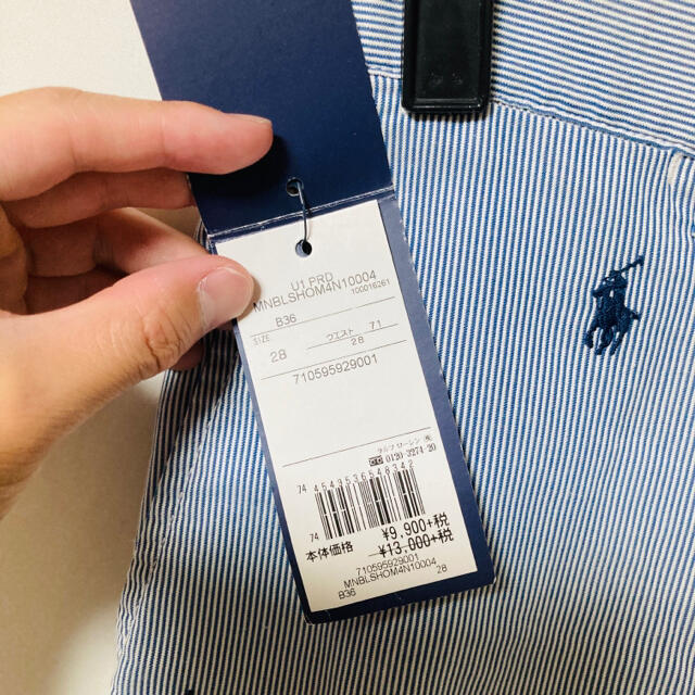 POLO RALPH LAUREN(ポロラルフローレン)の【新品、タグ付き】ポロラルフローレン　ショート　パンツ　ロゴ多数　半ズボン　28 メンズのパンツ(ショートパンツ)の商品写真