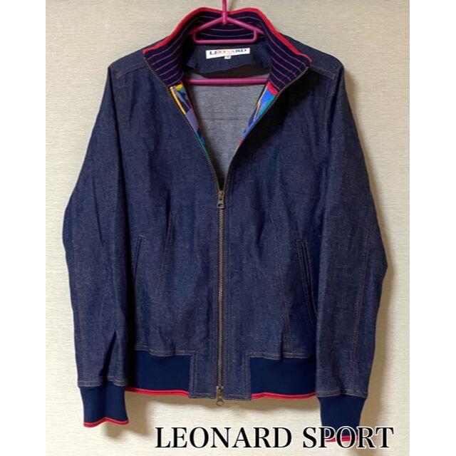 LEONARD(レオナール)のLEONARD SPORT ☆ デニム ジャケット ブルゾン レディースのジャケット/アウター(Gジャン/デニムジャケット)の商品写真