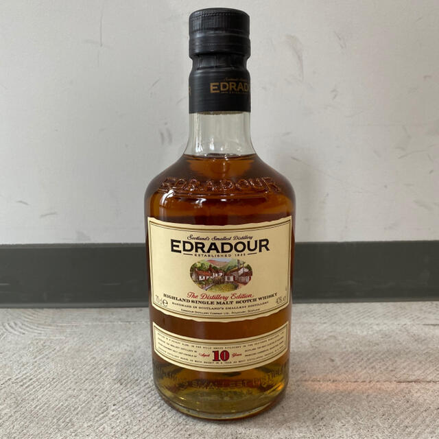 未開封 Edradour エドラダワー 40度 10年 700ml 筒箱つき