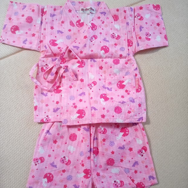 SiShuNon(シシュノン)の浴衣　甚平 キッズ/ベビー/マタニティのキッズ服女の子用(90cm~)(甚平/浴衣)の商品写真