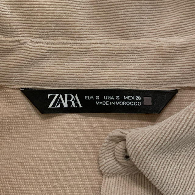 ZARA(ザラ)のZARA オーバーサイズ　コーデュロイシャツ レディースのトップス(シャツ/ブラウス(長袖/七分))の商品写真