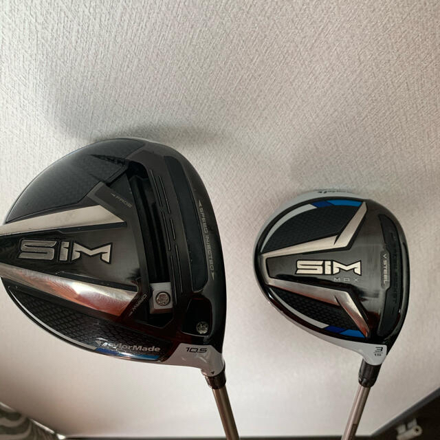 TaylorMade(テーラーメイド)の初代SIM ドライバー スプーン セット スポーツ/アウトドアのゴルフ(クラブ)の商品写真