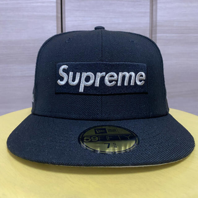 の通信販売 Supreme × new era $1M Metallic box 7 5/8 - 帽子