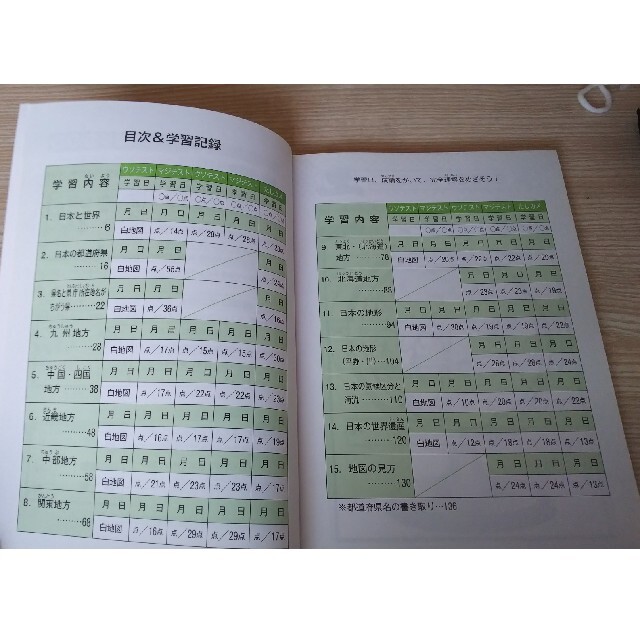 分野別学習ノート 社会① 白地図から読みとる都道府県 小学４・５年生 エンタメ/ホビーの本(語学/参考書)の商品写真