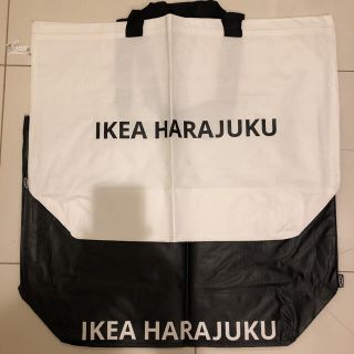 新品　☆IKEA原宿限定　スキルスショッピングエコバック　大２枚セット☆(エコバッグ)