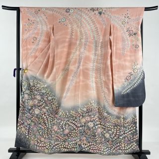 振袖 美品 逸品 身丈160cm 裄丈64.5cm 正絹 【中古】(着物)