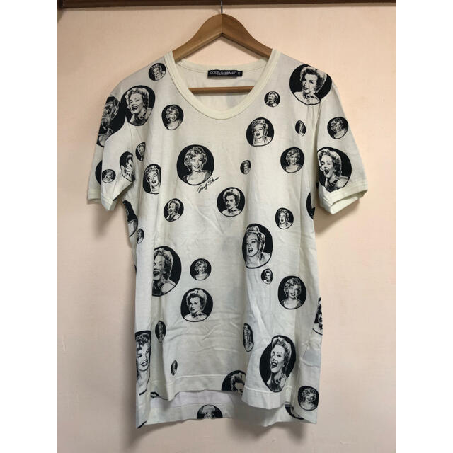 DOLCE&GABBANA(ドルチェアンドガッバーナ)のDOLCE&GABBANA マリリン・モンロー Tシャツ メンズのトップス(Tシャツ/カットソー(半袖/袖なし))の商品写真