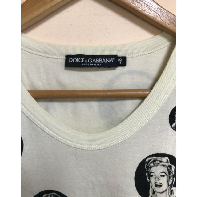 DOLCE&GABBANA(ドルチェアンドガッバーナ)のDOLCE&GABBANA マリリン・モンロー Tシャツ メンズのトップス(Tシャツ/カットソー(半袖/袖なし))の商品写真