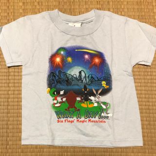 新品　シックス・フラッグス子供Tシャツ100〜110cm(Tシャツ/カットソー)