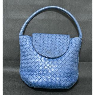 ボッテガヴェネタ(Bottega Veneta)の【美品】ボッテガヴェネタ　イントレチャート　ハンドバッグ　ショルダーバッグ(ハンドバッグ)