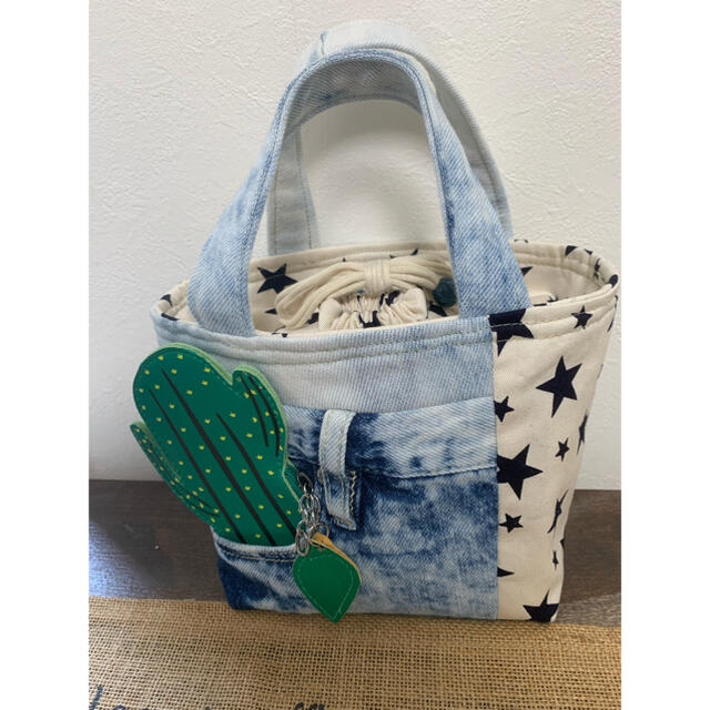 通販 デニムリメイク❥簡単お弁当入れ&小物入れ♥DENIMREMAKE バッグ 通販 デニムリメイク❥簡単お弁当入れ&小物入れ♥DENIMREMAKE バッグ