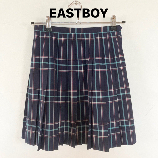 EASTBOY(イーストボーイ)のEASTBOY イーストボーイ　チェック　プリーツ　スカート レディースのスカート(ミニスカート)の商品写真