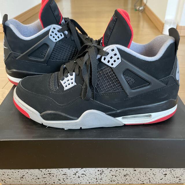 NIKE AIR JORDAN 4 RETRO BRED