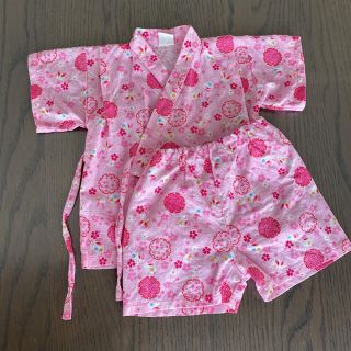 【超美品】甚平♡女の子90 (甚平/浴衣)