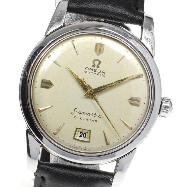 【年中無休】 OMEGA - 【OMEGA】オメガ シーマスター カレンダー ハーフローター 2757-6 自動巻き メンズ 腕時計(アナログ)