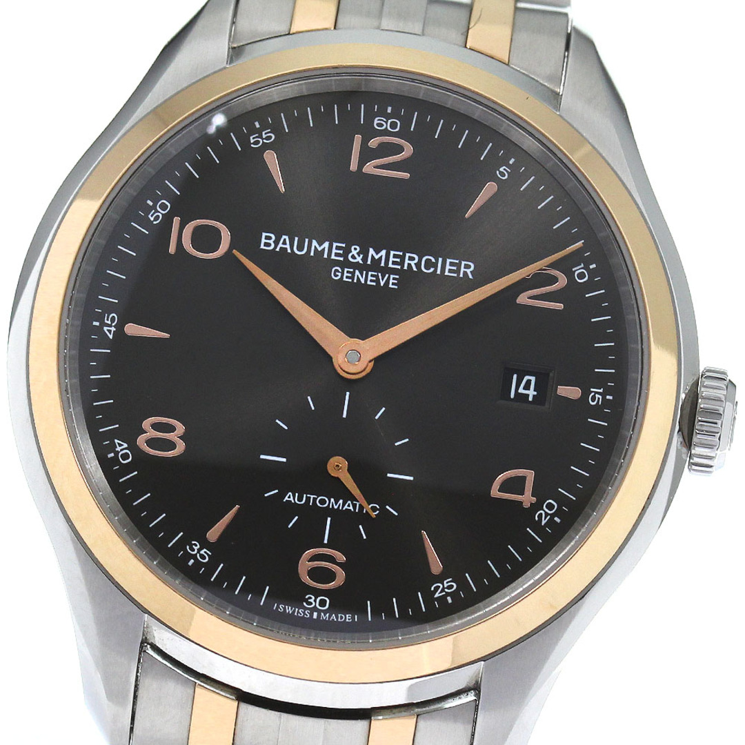 BAUME&MERCIER(ボームエメルシエ)のボーム＆メルシェ Baume & Mercier M0A10210 クリフトン スモールセコンド 自動巻き メンズ 箱・保証書付き_622295 メンズの時計(腕時計(アナログ))の商品写真