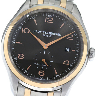 ボームエメルシエ(BAUME&MERCIER)のボーム＆メルシェ Baume & Mercier M0A10210 クリフトン スモールセコンド 自動巻き メンズ 箱・保証書付き_622295(腕時計(アナログ))