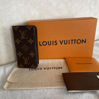 ルイヴィトン(LOUIS VUITTON)のルイヴィトン　iPhoneケース　iPhoneSE(iPhoneケース)