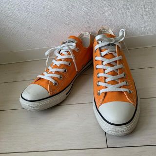 コンバース(CONVERSE)のコンバース　オレンジ(スニーカー)