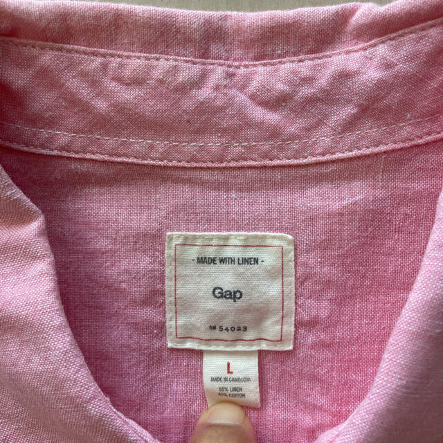 GAP(ギャップ)のGAPギャップ コットンリネンシャツ メンズのトップス(シャツ)の商品写真