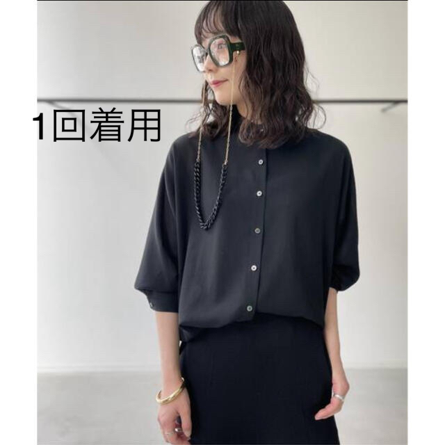 1回着用 アパルトモン Dolmansleeve Sheer Blouse