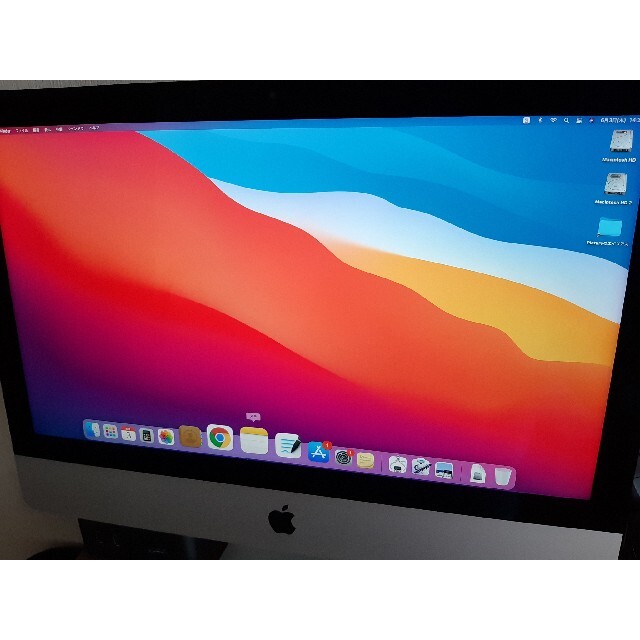 Mac (Apple)(マック)のAPPLE iMac IMAC MK452J/A 2015 21.5 4K スマホ/家電/カメラのPC/タブレット(デスクトップ型PC)の商品写真