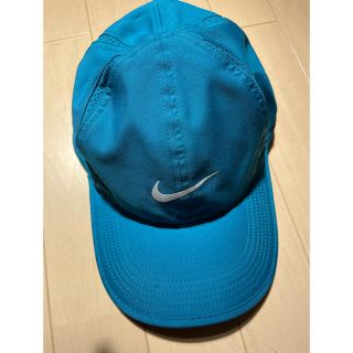 ナイキ(NIKE)のNIKE DRY-FIT キャップ　ブルー　ナイキ(キャップ)