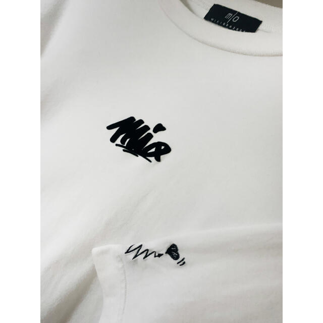 ❤︎新品❤︎みきおだ❤︎m/o mio❤︎Tシャツ　カットソー　ビッグロゴ　黒