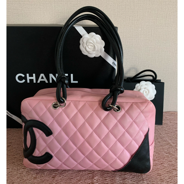 ✨超上美品✨CHANEL  シャネル バッグ ボーリング カンボン マトラッセ