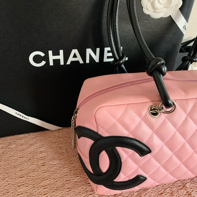 ✨超上美品✨CHANEL  シャネル バッグ ボーリング カンボン マトラッセ