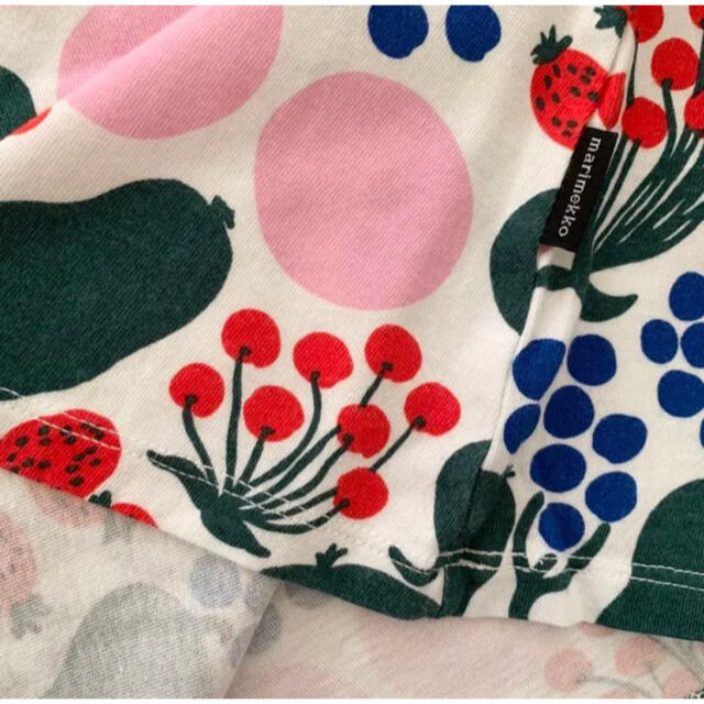 marimekko(マリメッコ)の日本未発売★marimekko×uniqlo ベビーワンピース 80cm ピンク キッズ/ベビー/マタニティのキッズ服女の子用(90cm~)(ワンピース)の商品写真