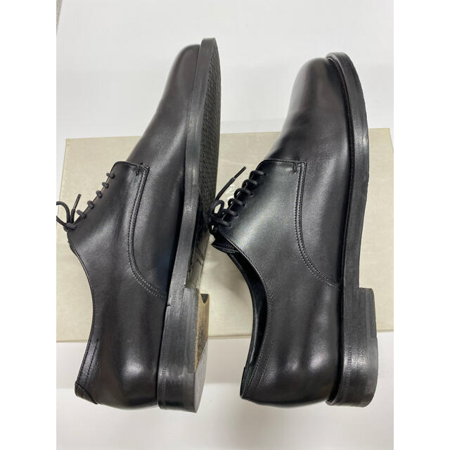 Giorgio Armani(ジョルジオアルマーニ)の値下げ　ジョルジオアルマーニ  革靴　43サイズ　27.5cm 黒 メンズの靴/シューズ(ドレス/ビジネス)の商品写真