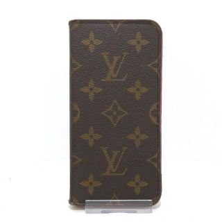 ルイヴィトン(LOUIS VUITTON)のルイヴィトン 携帯電話ケース モノグラム(モバイルケース/カバー)