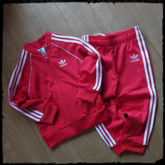 adidas(アディダス)の*＊adidas*ジャージセット＊* キッズ/ベビー/マタニティのキッズ服男の子用(90cm~)(その他)の商品写真